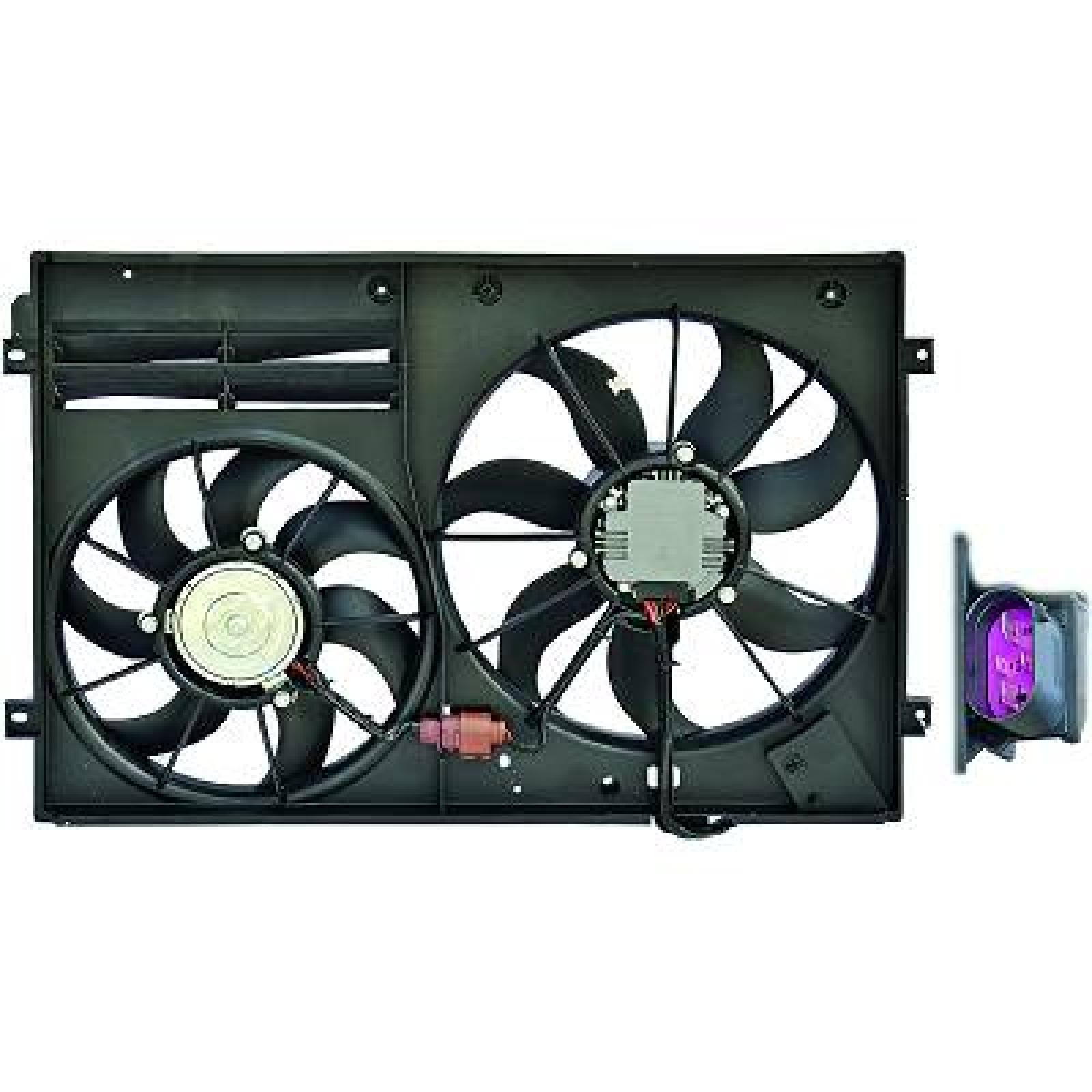 DIEDERICHS Βεντιλατέρ DCL1232 DCL1232 Βεντιλατέρ ψυγείου SEAT ARONA DIEDERICHS