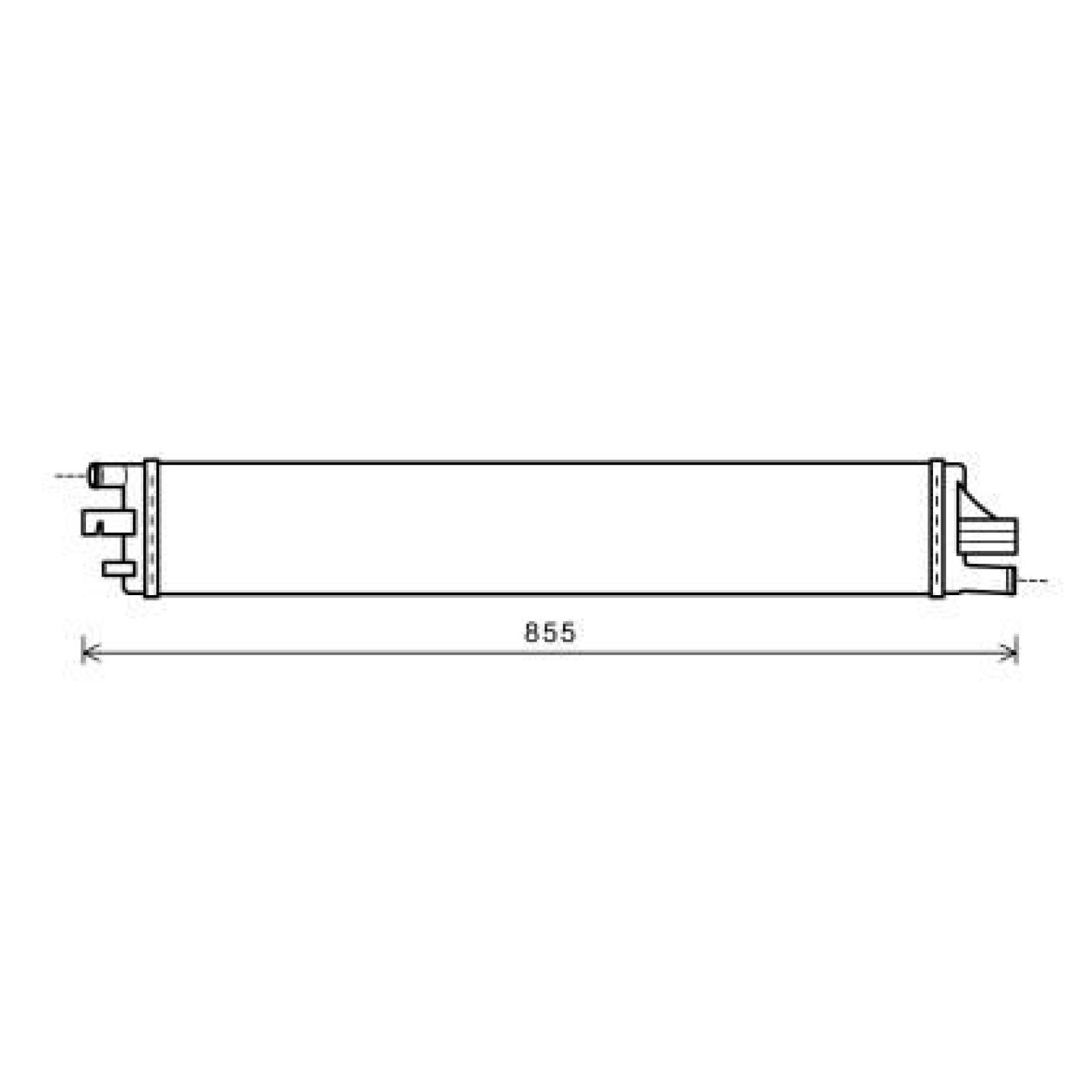 DIEDERICHS Radiaator, mootorijahutus DCM2966 Mootori radiaator DIEDERICHS Opel VIVARO DCM2966