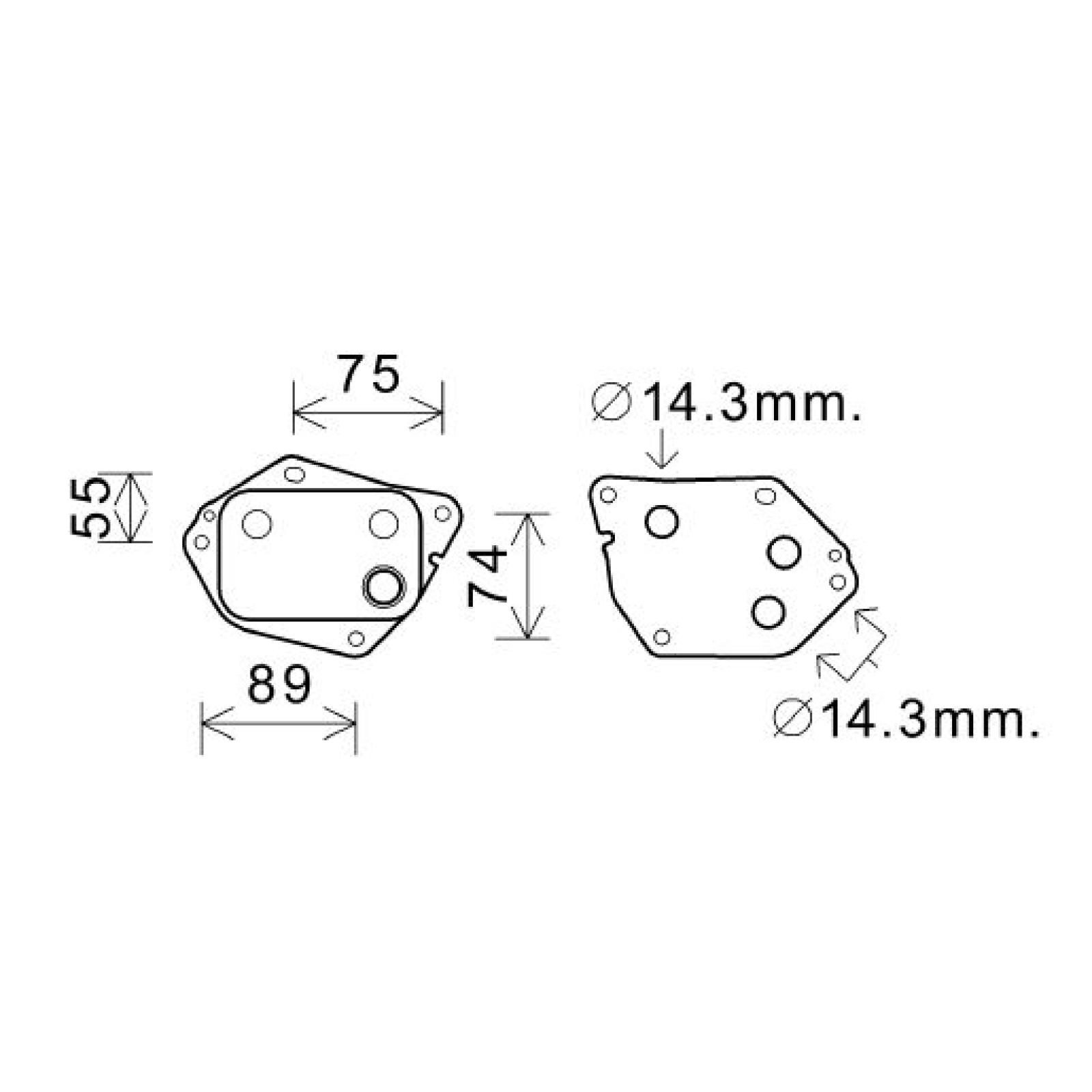 DIEDERICHS Eļļas radiators, Motoreļļa DCO1089 Eļļas radiators DIEDERICHS SUPERB DCO1089 lēti