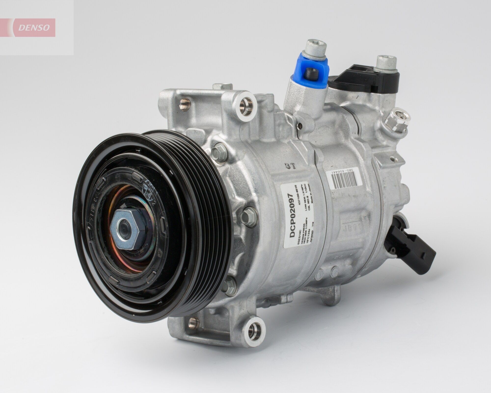 AC-kompressor DENSO DCP02097 DENSO DCP02097 Kompressor PORSCHE MACAN 2015