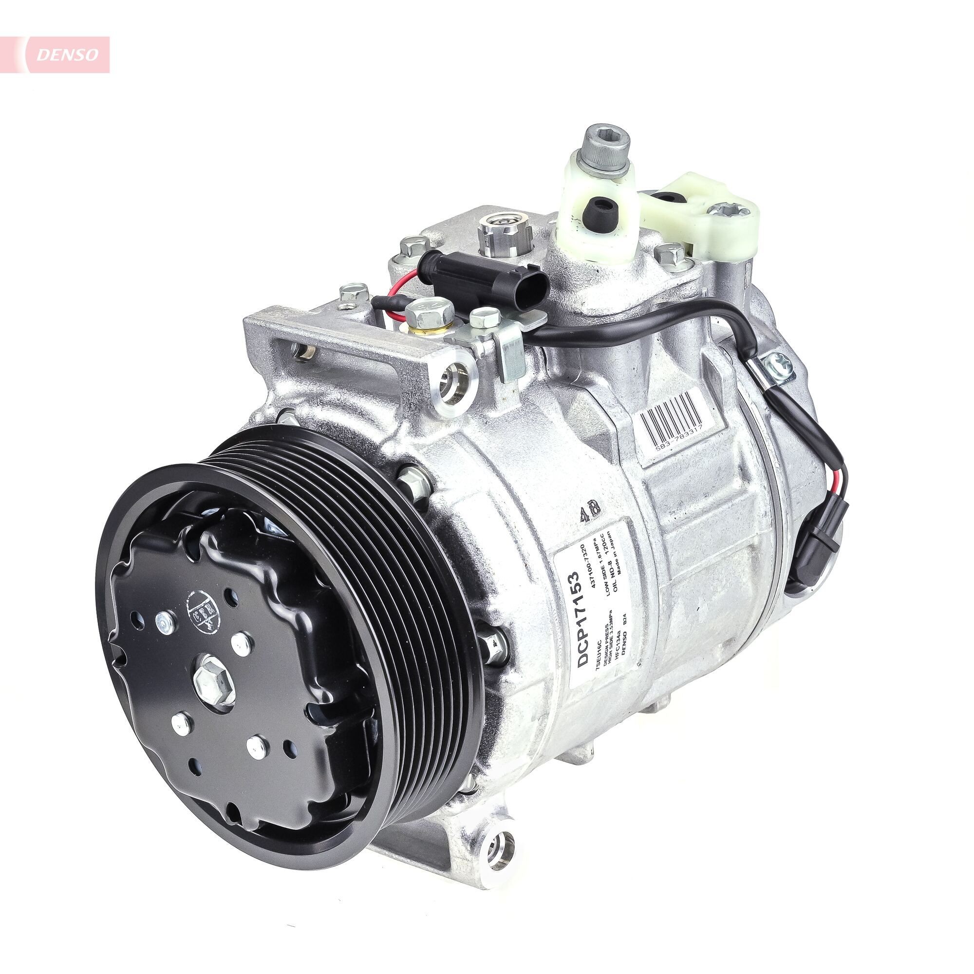 DENSO AC-kompressor DCP17153 DCP17153 AC kompressor DENSO MERCEDES-BENZ CLS