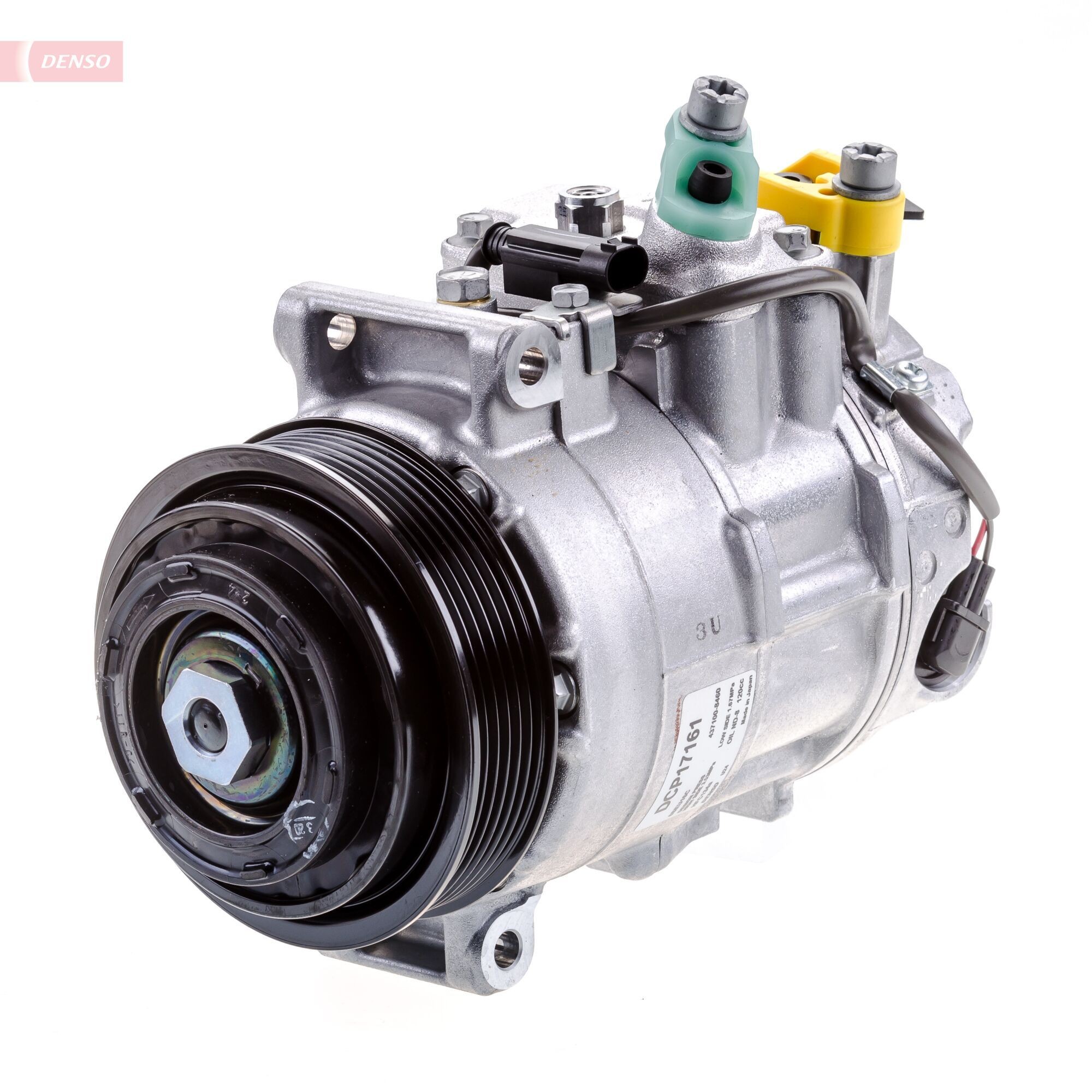 DENSO Kompresor klimatizácie DCP17161 DENSO DCP17161 Kompresor klimatizácie Mercedes-Benz Trieda E originálne