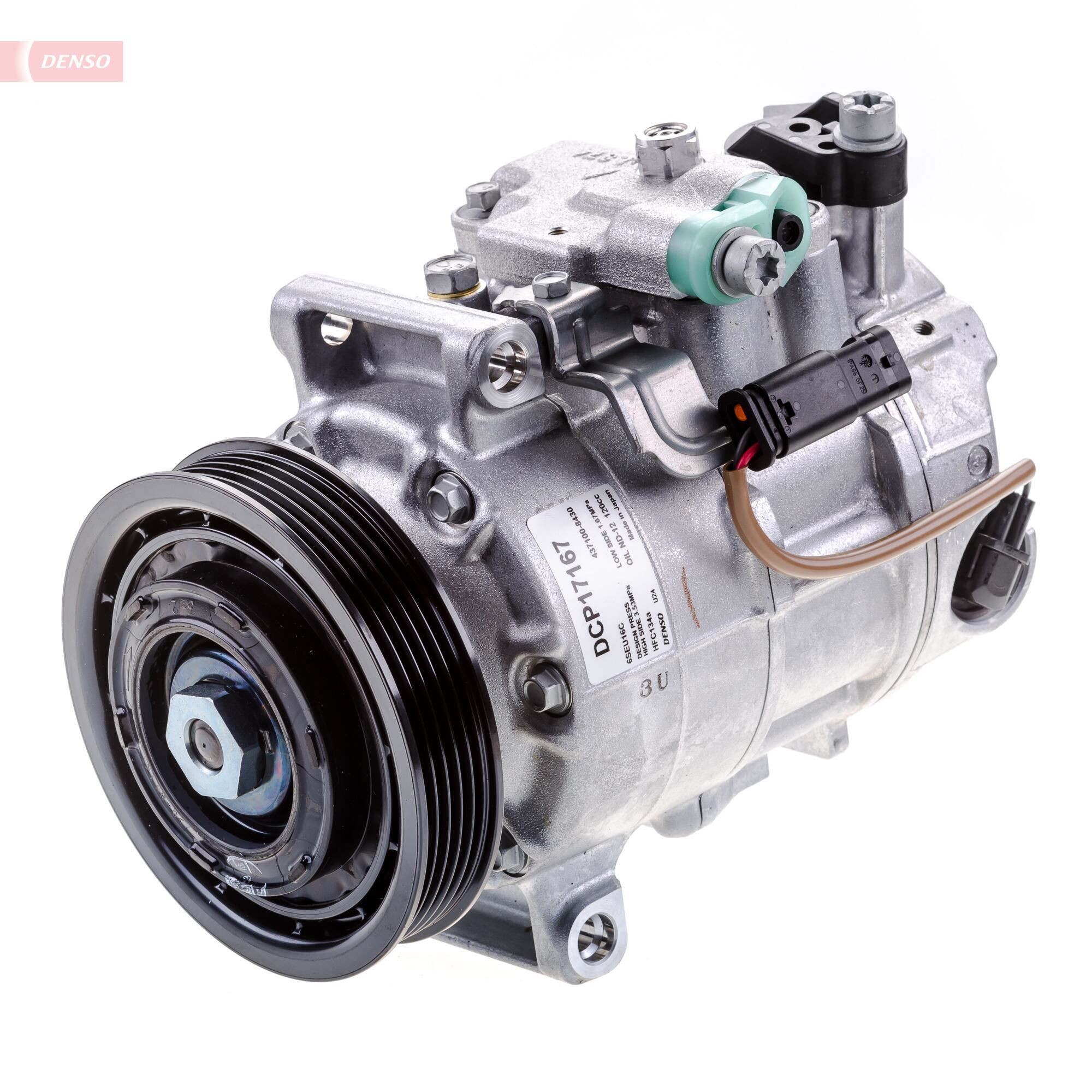 DENSO Compressor, ar condicionado DCP17167 DENSO DCP17167 Compressor de ar condicionado Mercedes C117 preço
