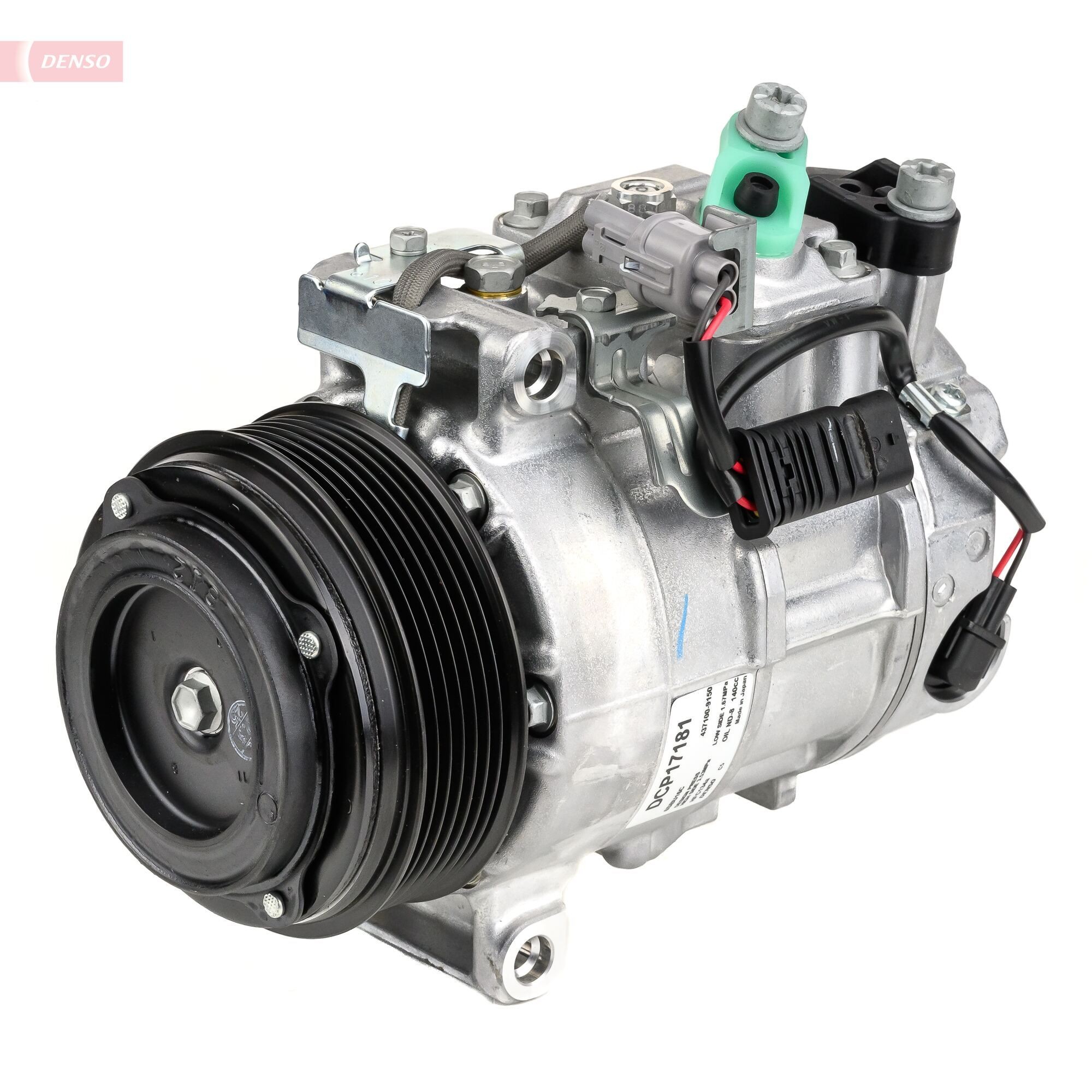 DENSO AC-kompressor DCP17181 AC pumpe DENSO Mercedes-Benz VIANO DCP17181