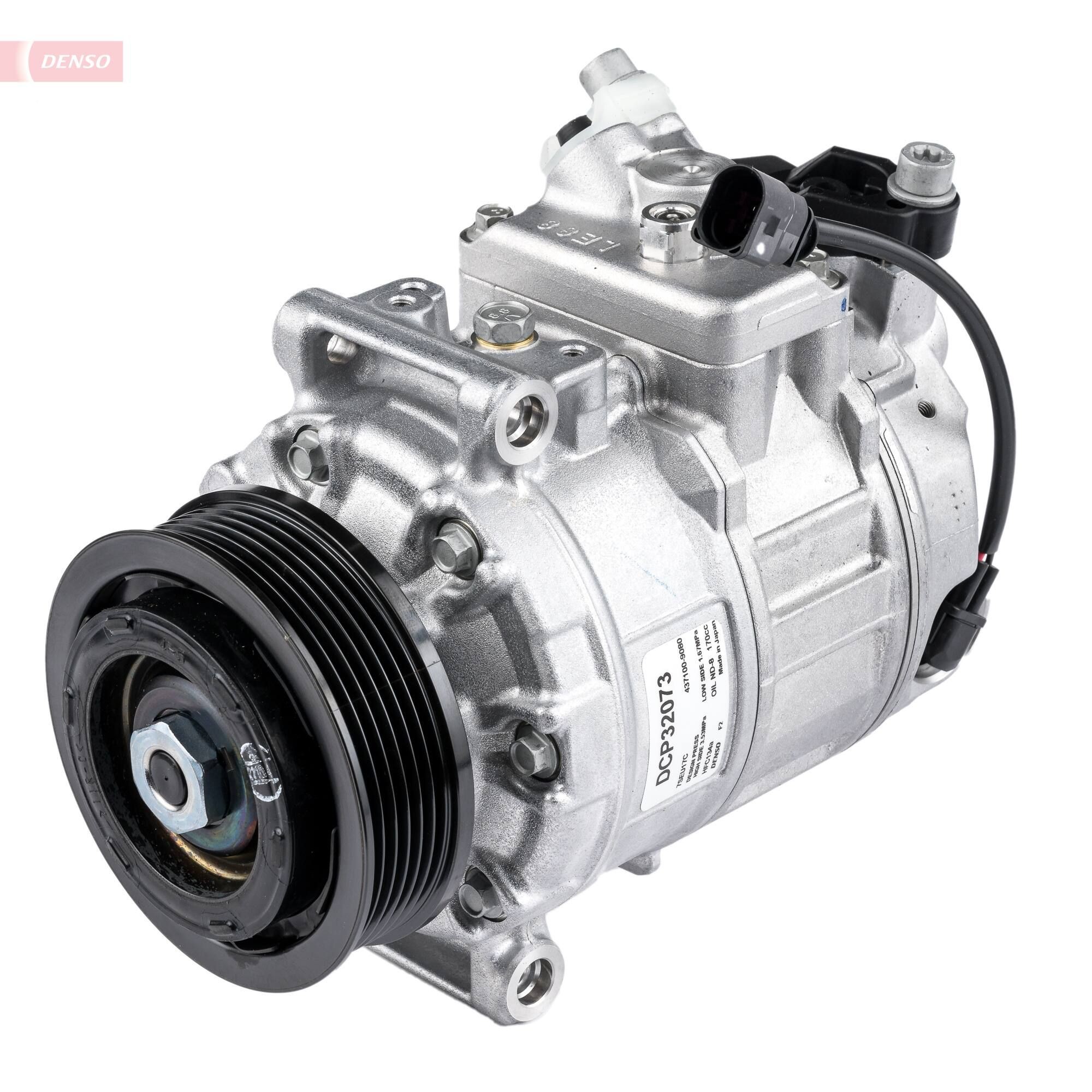 Klimakompressor DENSO DCP32073 DENSO DCP32073: Kompressor Volkswagen MULTIVAN 2019