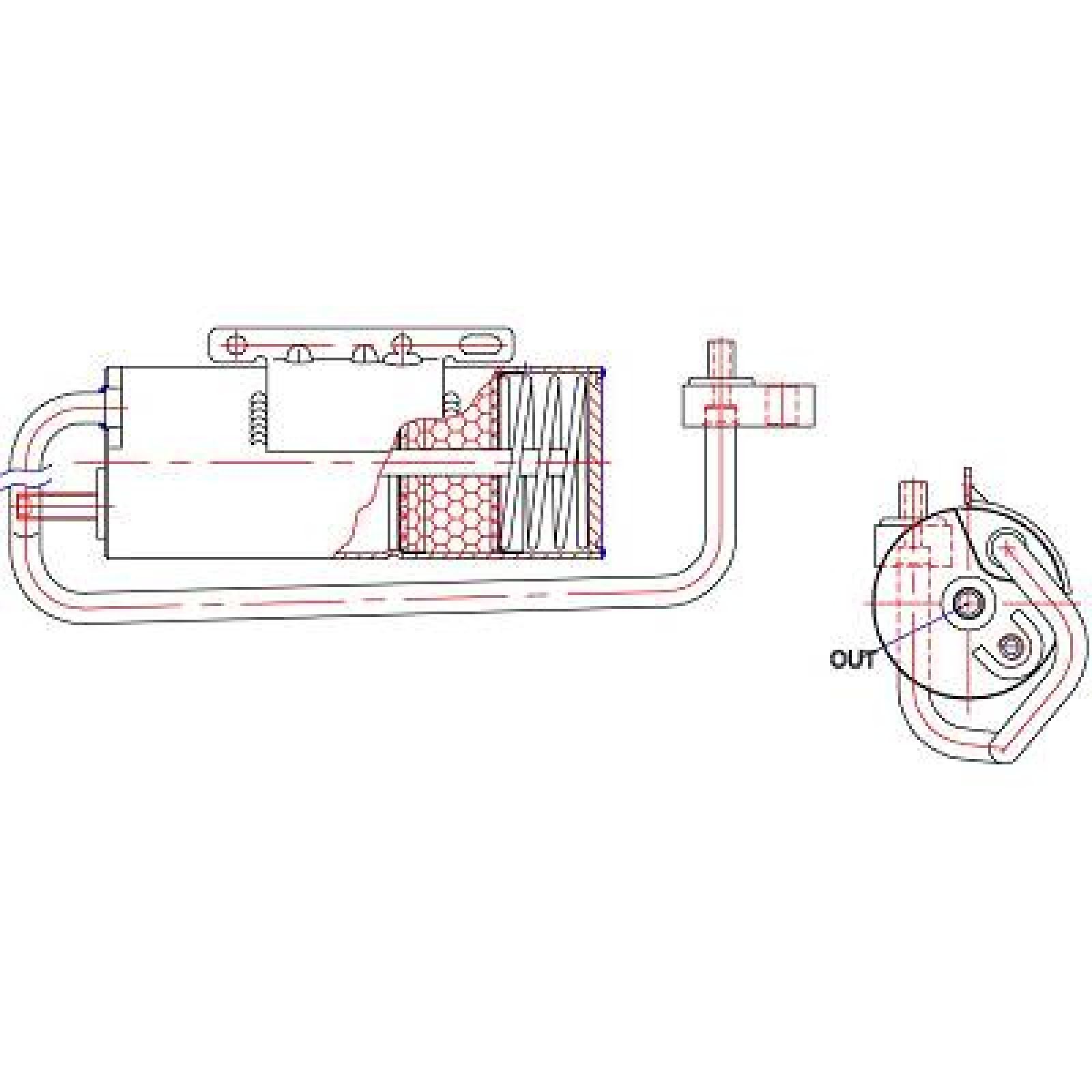 DIEDERICHS AC-torkfilter DCT1170 DCT1170 DIEDERICHS torkfilter ac FIAT SEDICI