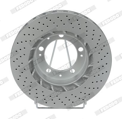 FERODO Brzdový kotouč DDF1592LC-1 FERODO DDF1592LC-1 Brzdový kotouč PORSCHE 911 Cabrio (993) 3.6 Carrera 4 272 KS 1995