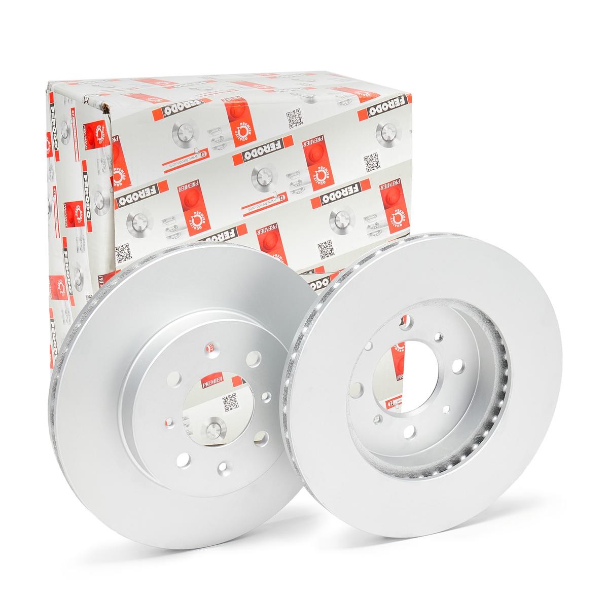 Disco freno FERODO DDF492C FERODO PREMIER Coat+ disc DDF492C Dischi dei freni HONDA CITY 2025