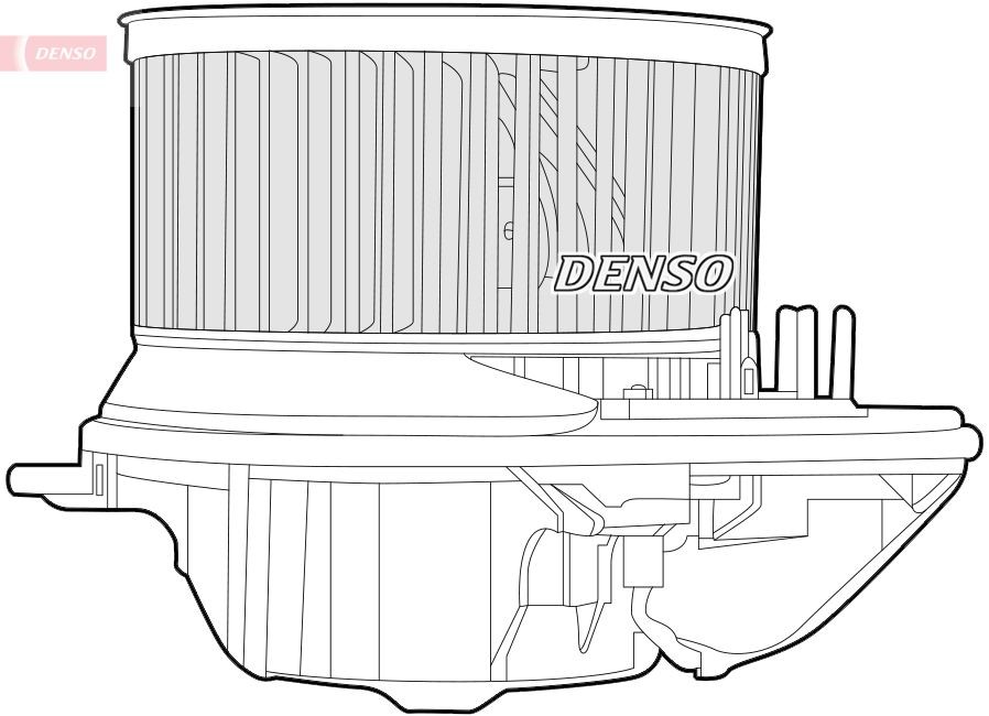 DENSO Kabineblæser DEA07009 Blæsermotor DENSO Citroën ZX DEA07009