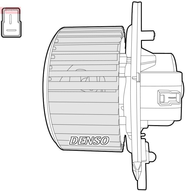 DENSO Interior Blower DEA12004 DENSO DEA12004 genuine Daily blower motor price
