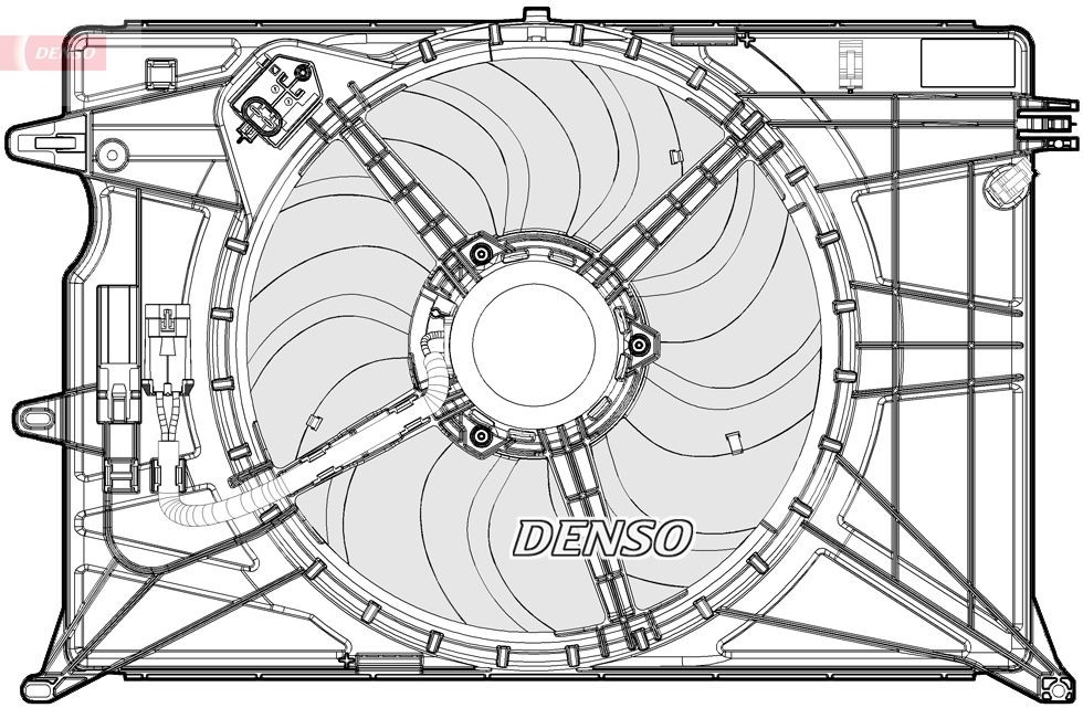 DENSO Kjølevifte DER09074 DENSO DER09074 originale Kjølevifte Jeep Wrangler JK hva koster