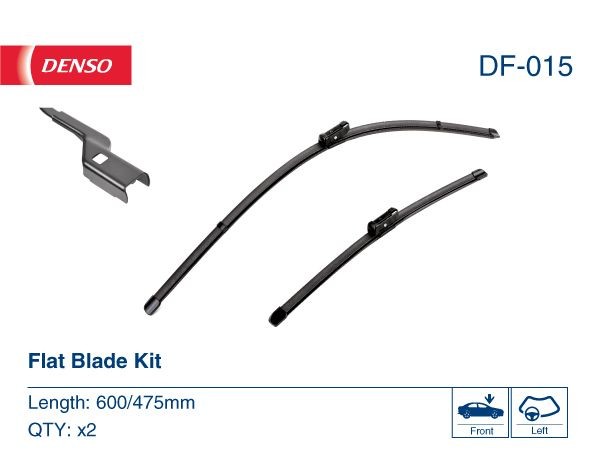 DENSO Vinduesvisker DF-015 DF-015 Viskerblade DENSO VW SCIROCCO