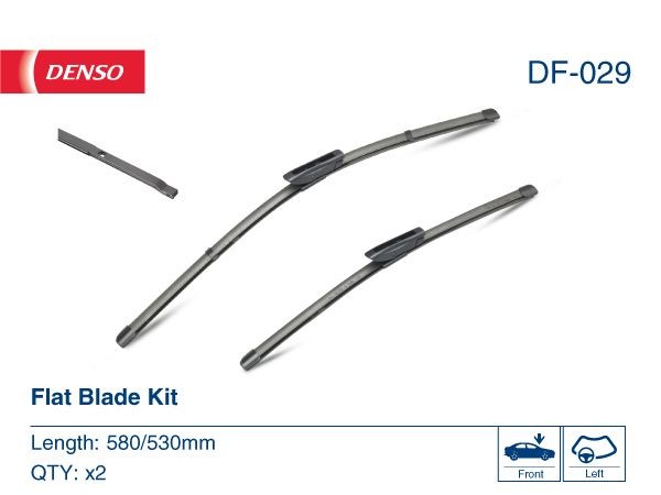 DENSO Ruitenwisser DF-029 Wisserblad DENSO T2 DF-029 goedkoop