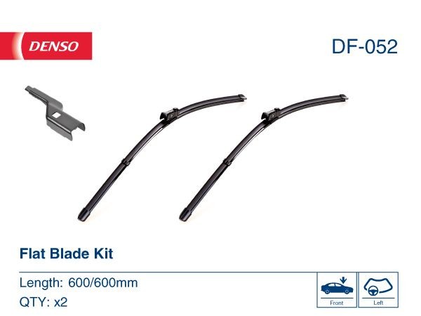 DENSO Scheibenwischer DF-052 DF-052 DENSO Flat Scheibenwischer California T6 Bus (SGC, SGG, SHC) Kosten