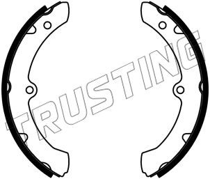 TRUSTING Disque de frein DF792 Mitsubishi OUTLANDER Disque TRUSTING DF792