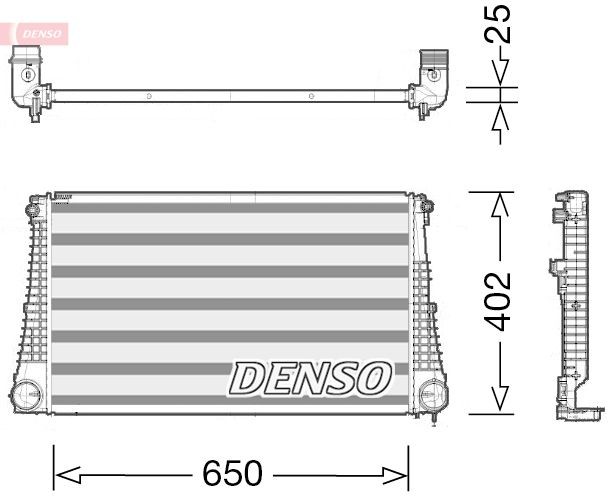 DENSO Interkūlers DIT06003 DIT06003 Interkūlers DENSO VOLVO V50