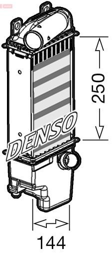 DENSO Intercooler DIT50013 DENSO DIT50013 Intercooler Toyota Auris e18 originale prezzo
