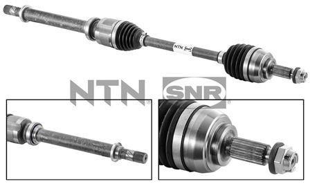 Arbre de transmission SNR DK55.093 SNR DK55.093 Cardan de transmission NISSAN NOTE 2017
