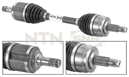 SNR Aandrijfas DK58.003 Aandrijfas SNR JEEP DK58.003