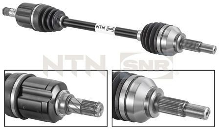 SNR Aandrijfas DK68.002 DK68.002 Aandrijfassen NISSAN NOTE SNR