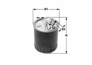 CLEAN FILTER Kütusefilter DN2706 Kütusefilter BMW CLEAN FILTER DN2706