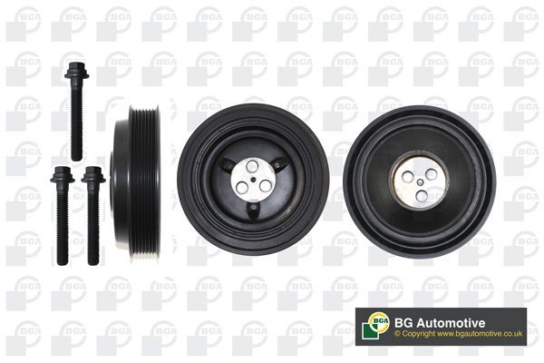 BGA Belt Pulley Set, crankshaft DP0835K DP0835K BGA crankshaft pulley for MERCEDES-BENZ SLK