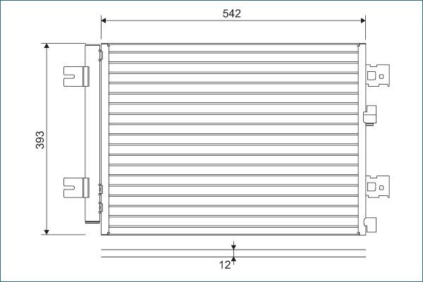 VALEO Kondensor, klimatanläggning 814077 Byta AC-kondensor SUBARU IMPREZA pris VALEO 814077