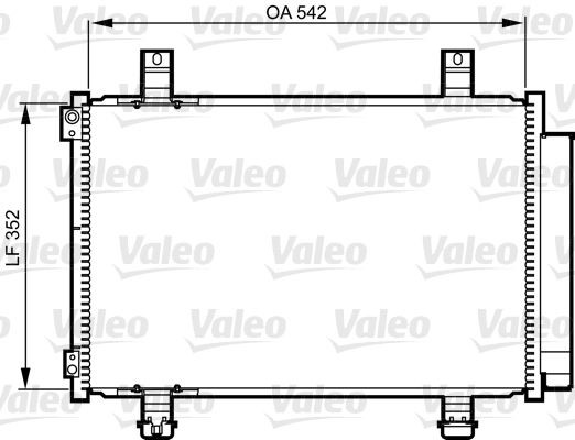 VALEO Kondensaator, kliimaseade 814219 VALEO 814219 Kliimaradiaator SUZUKI Splash Hatchback odav