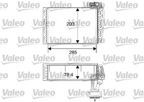 VALEO Evaporatore climatizzatore 817093 817093 costo Evaporatore climatizzatore VALEO SUBARU JUSTY