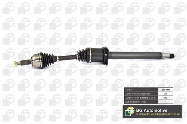 BGA Drivaksel DS3300R BGA DS3300R Drivaksel Jaguar S Type x200 pris
