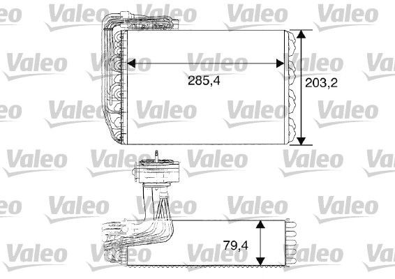 VALEO Aurusti, kliimaseade 817154 Konditsioneeri aurusti VALEO Peugeot 2008 817154