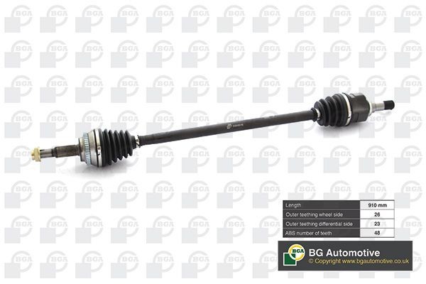 BGA Aandrijfas DS7610R Aandrijfas BGA TOYOTA DS7610R