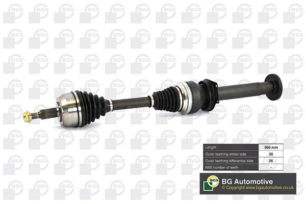 BGA Semiasse DS9640R DS9640R Semiasse BGA Volkswagen SHARAN costo