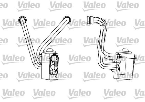 VALEO Air conditioning evaporator 817466 FIAT 500 VALEO ac evaporator 817466