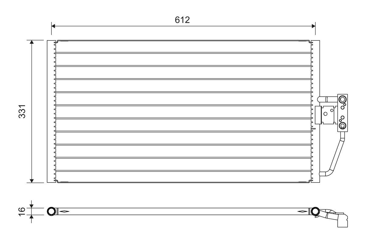 VALEO Kondensaator, kliimaseade 817561 817561 Kliimaradiaator VALEO BMW X2