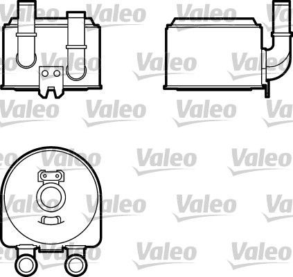 VALEO Õliradiaator, mootoriõli 817643 Õlijahuti VALEO Citroën BERLINGO 817643