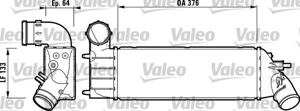 VALEO Chladič plniaceho vzduchu 817650 817650 VALEO Chladič plniaceho vzduchu Fiat lacné