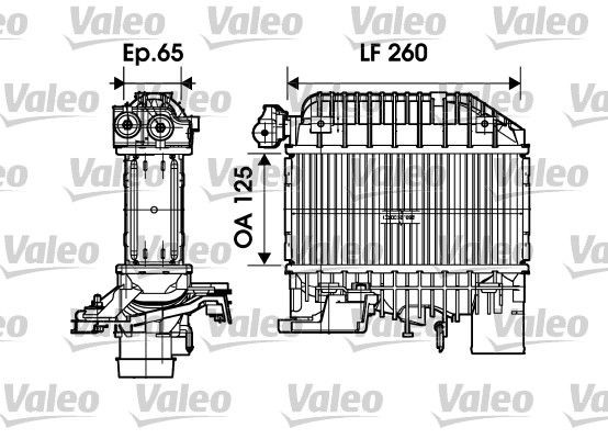 Ιντερκούλερ VALEO 817698 VALEO 817698: Ψυγείο αέρα υπερπλήρωσης Toyota COROLLA 2015
