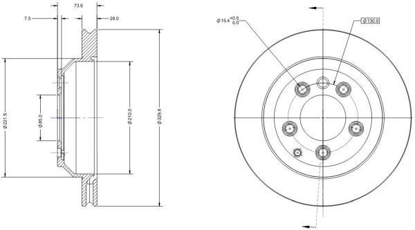 DELCO REMY Steering rack DSR2104L DELCO REMY DSR2104L Renault Megane 3 Coupe rack and pinion replacement