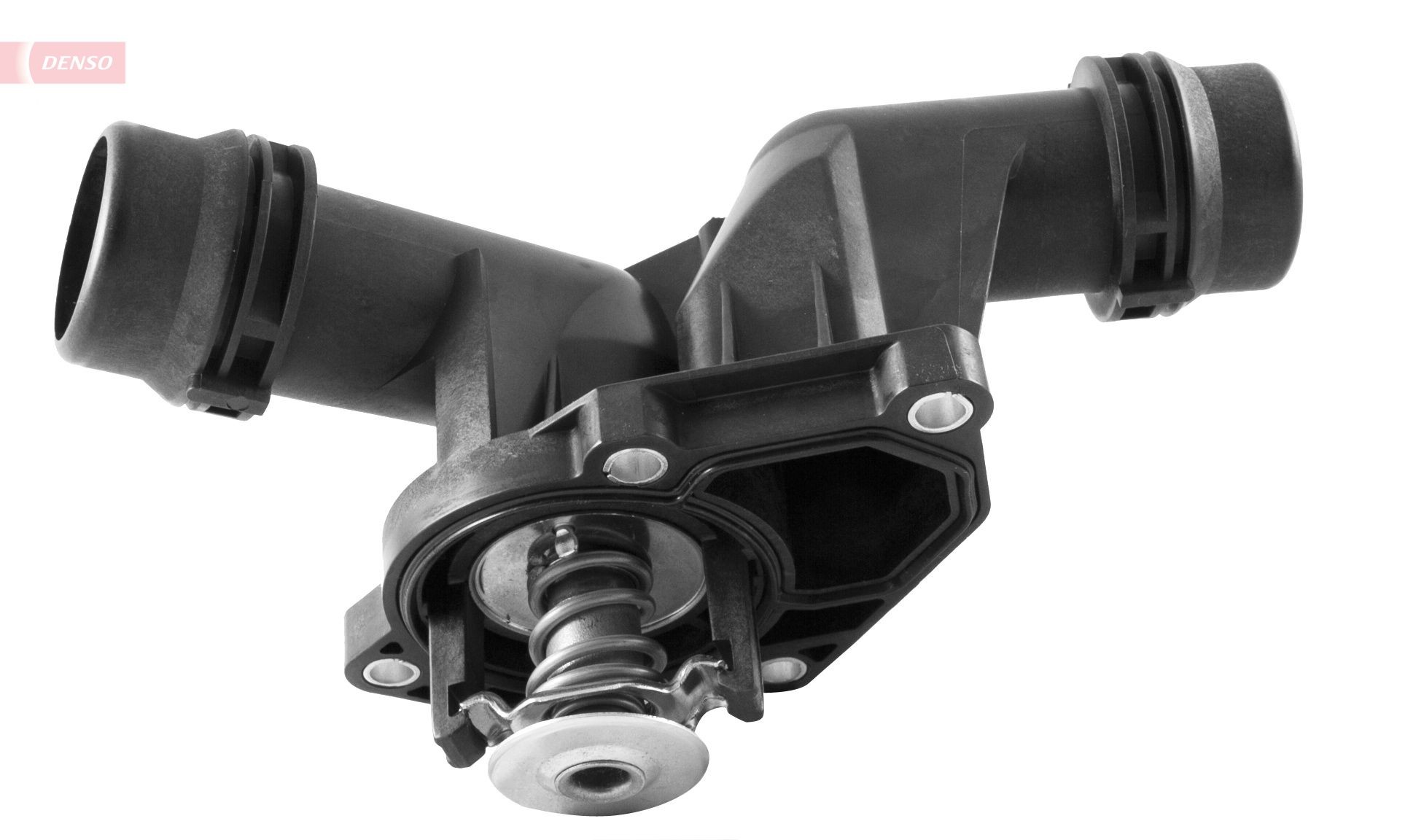 DENSO Thermostaat, koelvloeistof DTM85471 BMW X5 Koelwaterthermostaat DENSO DTM85471