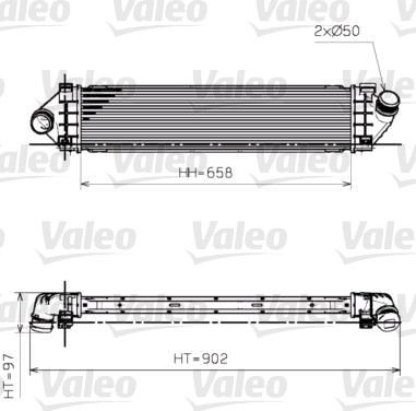 VALEO Intercooler 818246 VALEO 818246 Volvo V70 III Intercooler til en rimelig pris