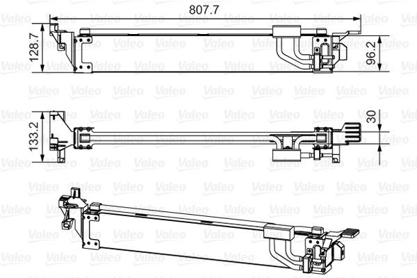 VALEO Õliradiaator, mootoriõli 818248 Õlijahuti VALEO Renault ESPACE 818248