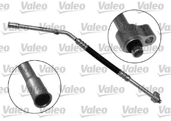 VALEO Högtrycksledning, klimatanläggning 818486 818486 VALEO ac rör FORD KA