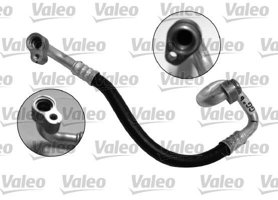 VALEO Korkearpainejohto, ilmastointilaite 818498 818498 VALEO Ilmastointi letku OPEL TIGRA