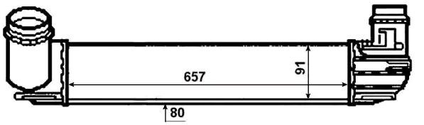 VALEO Intercooler 818878 Intercooler LANCIA VALEO 818878