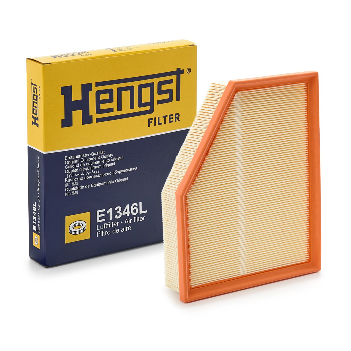 HENGST FILTER Vzduchový filter E1346L HENGST FILTER E1346L originálne Vzduchový filter X6 (G06, F96) cena