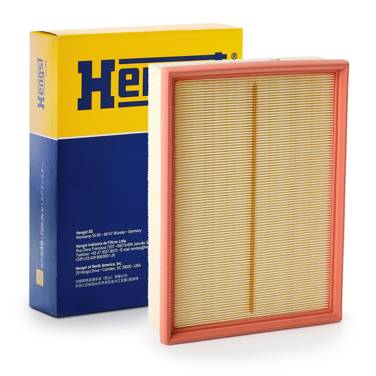 HENGST FILTER Luftfilter E531L Byta Luftfilter Land Rover Discovery 3 kostnad HENGST FILTER E531L