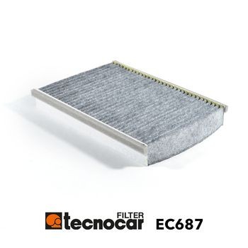 TECNOCAR Kupefilter EC687 Pollenfilter ALFA ROMEO TECNOCAR EC687