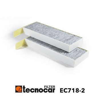 TECNOCAR Interieurfilter EC718-2 EC718-2 Pollenfilter PEUGEOT 307 TECNOCAR