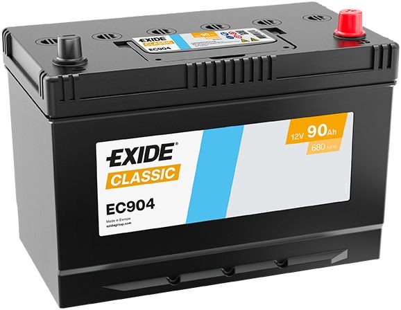 EXIDE Accu EC904 EC904 EXIDE Classic Autobatterijen